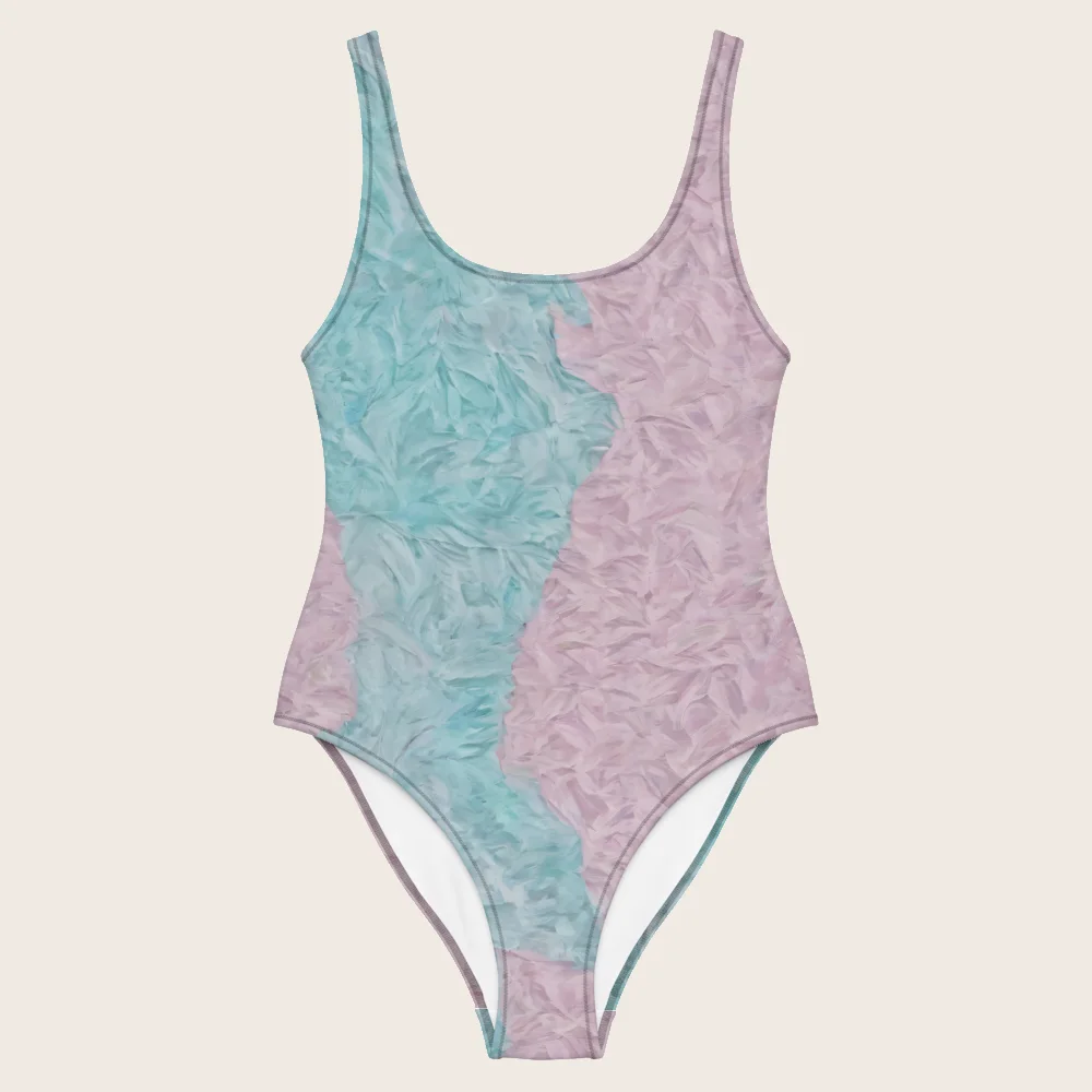 One-Piece Swimsuit on model