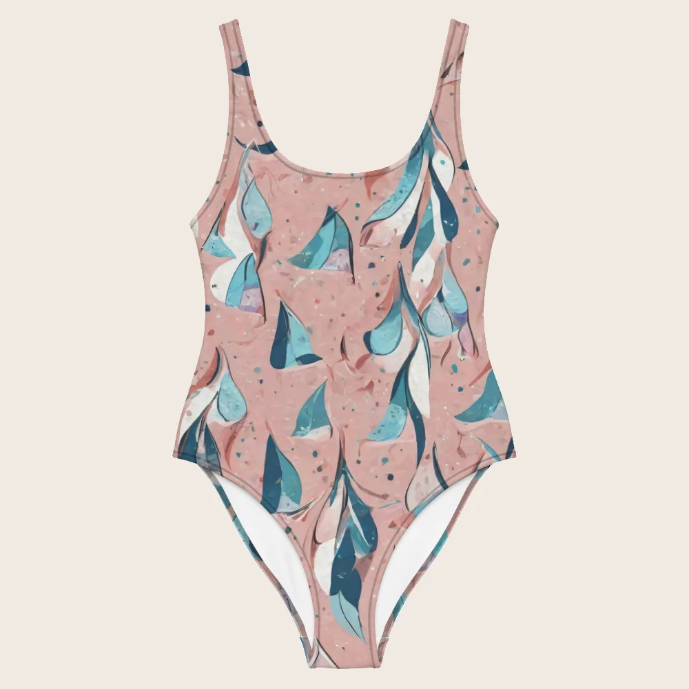 One-Piece Swimsuit on model