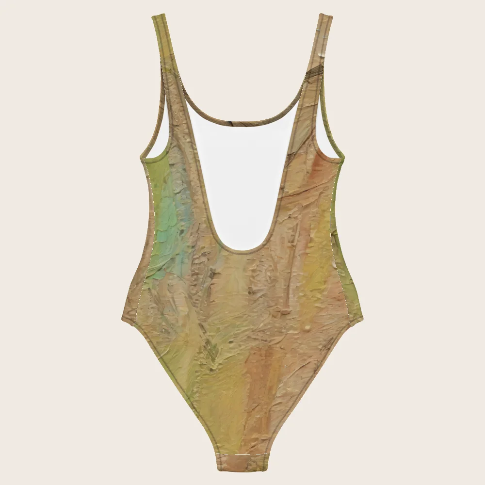 One-Piece Swimsuit on model