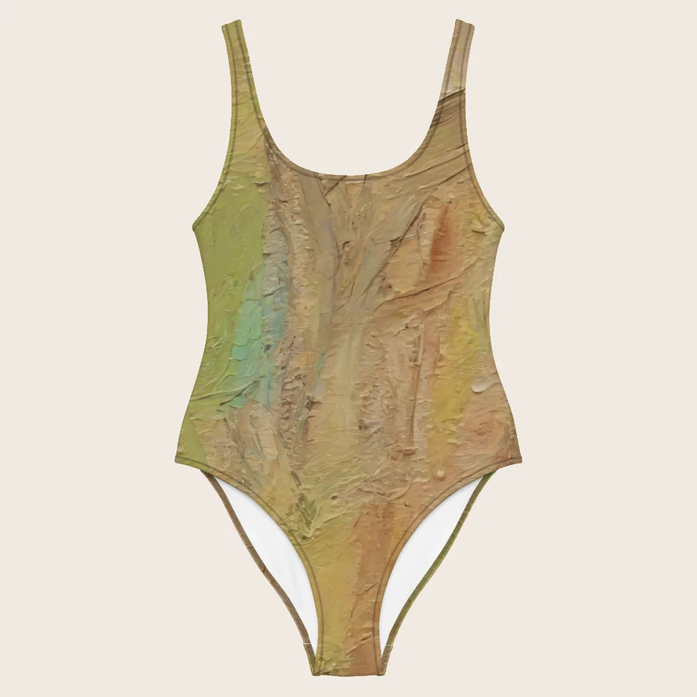 One-Piece Swimsuit on model