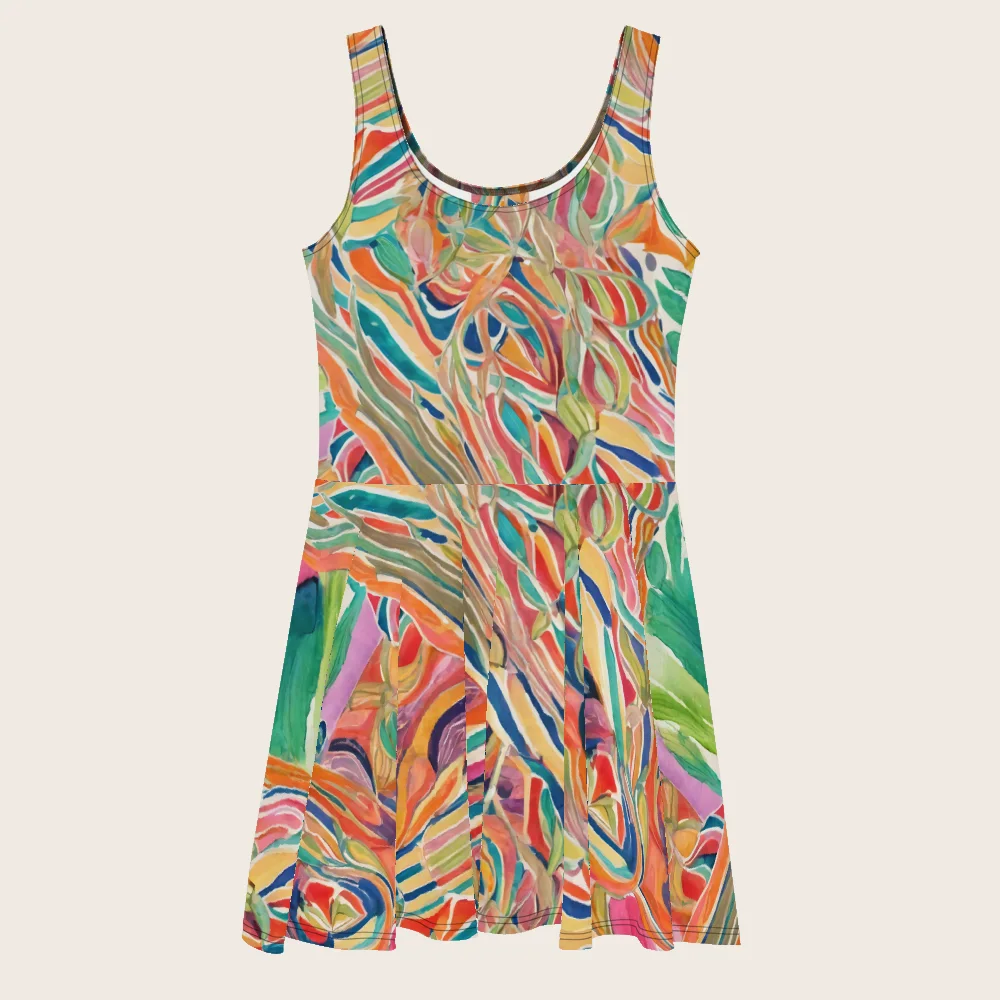 Skater Dress on model
