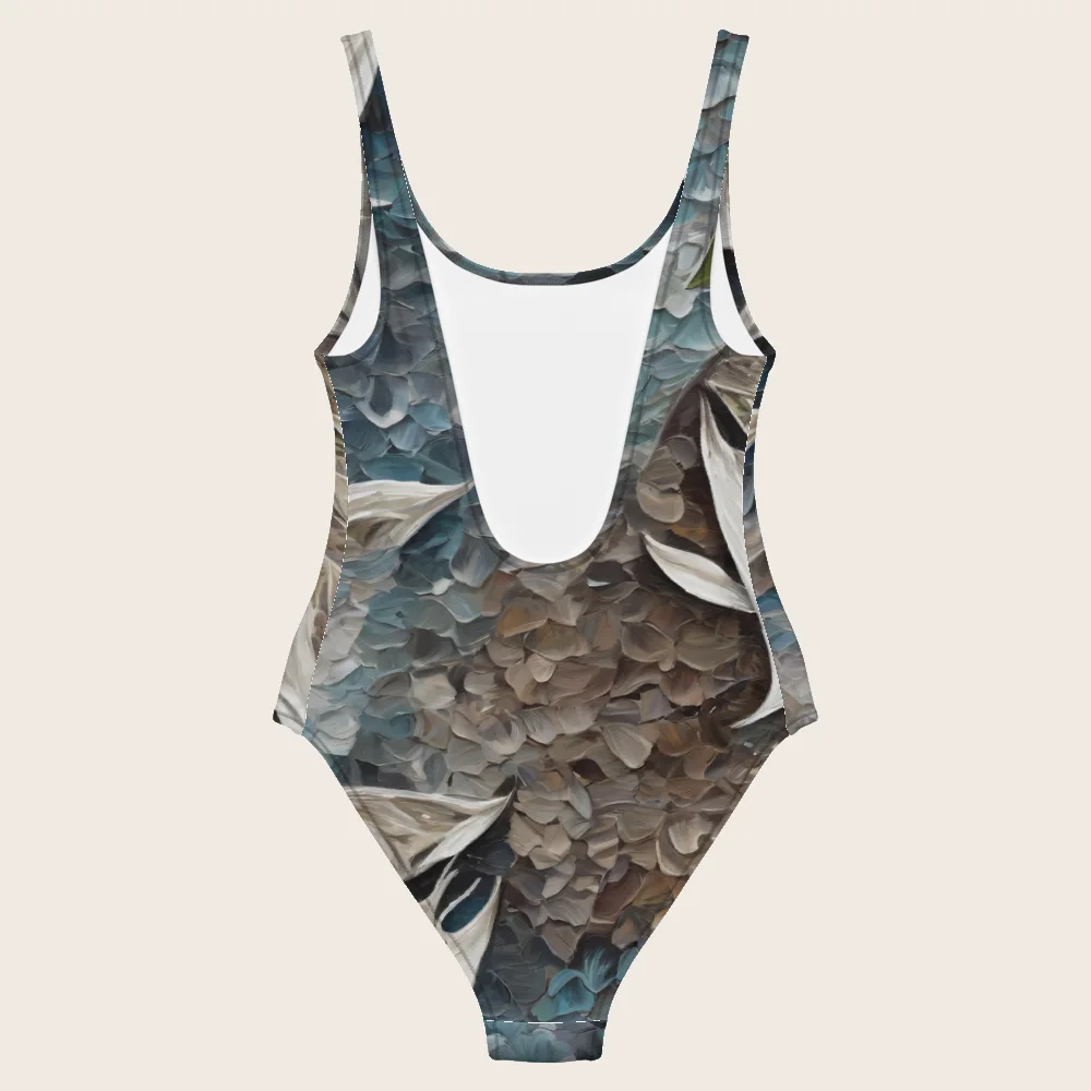 One-Piece Swimsuit on model