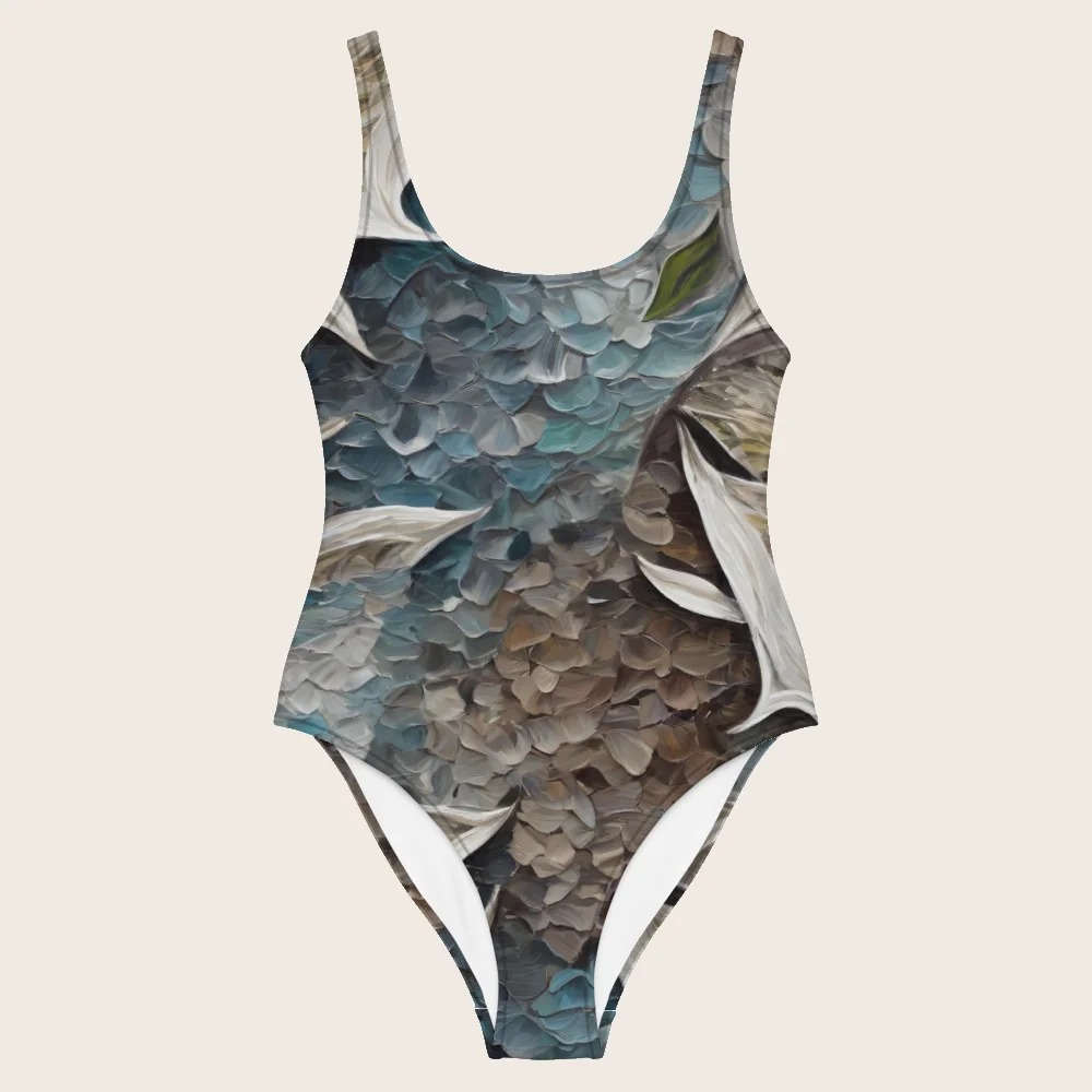 One-Piece Swimsuit on model