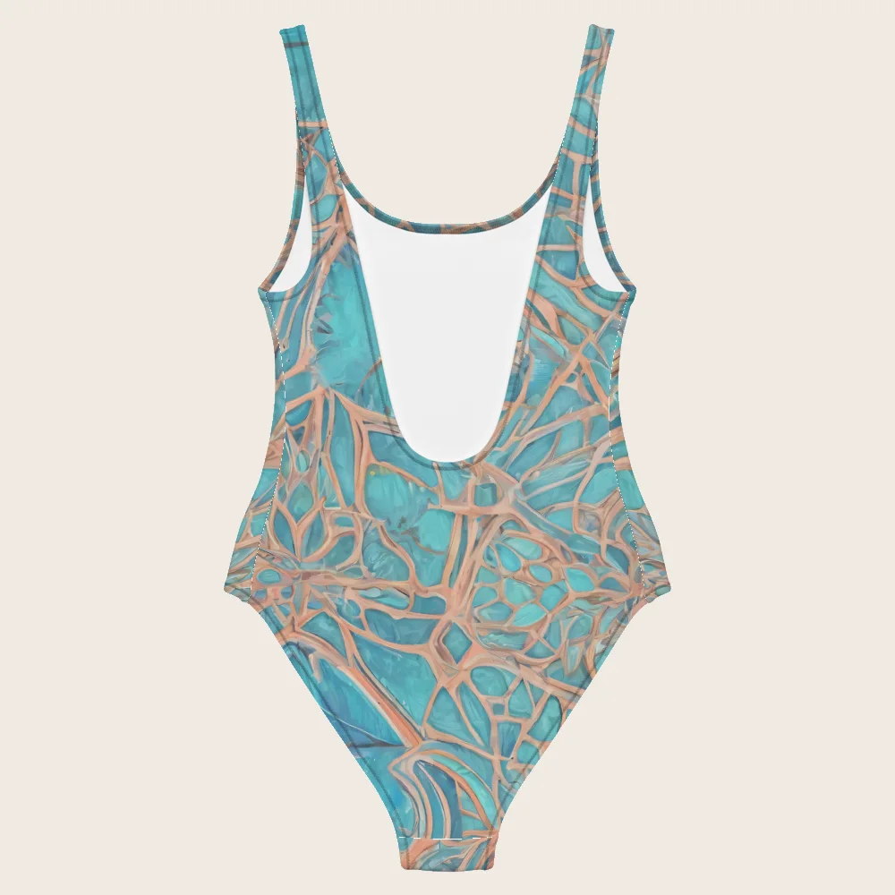 One-Piece Swimsuit on model