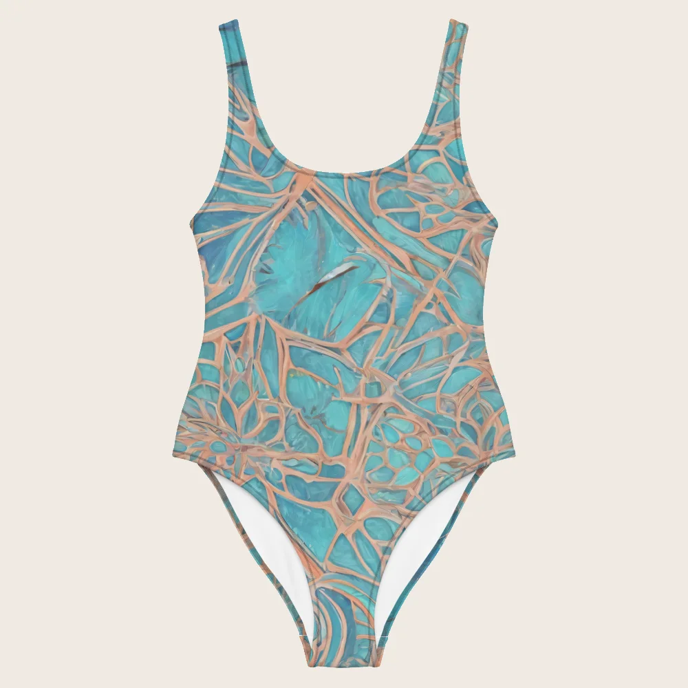 One-Piece Swimsuit on model
