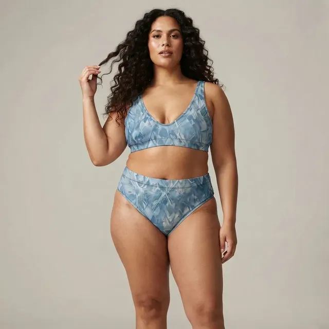 High-Waisted Bikini, one-of-one design EC98E1F5