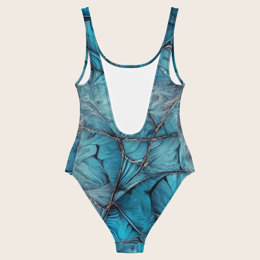 One-Piece Swimsuit on model