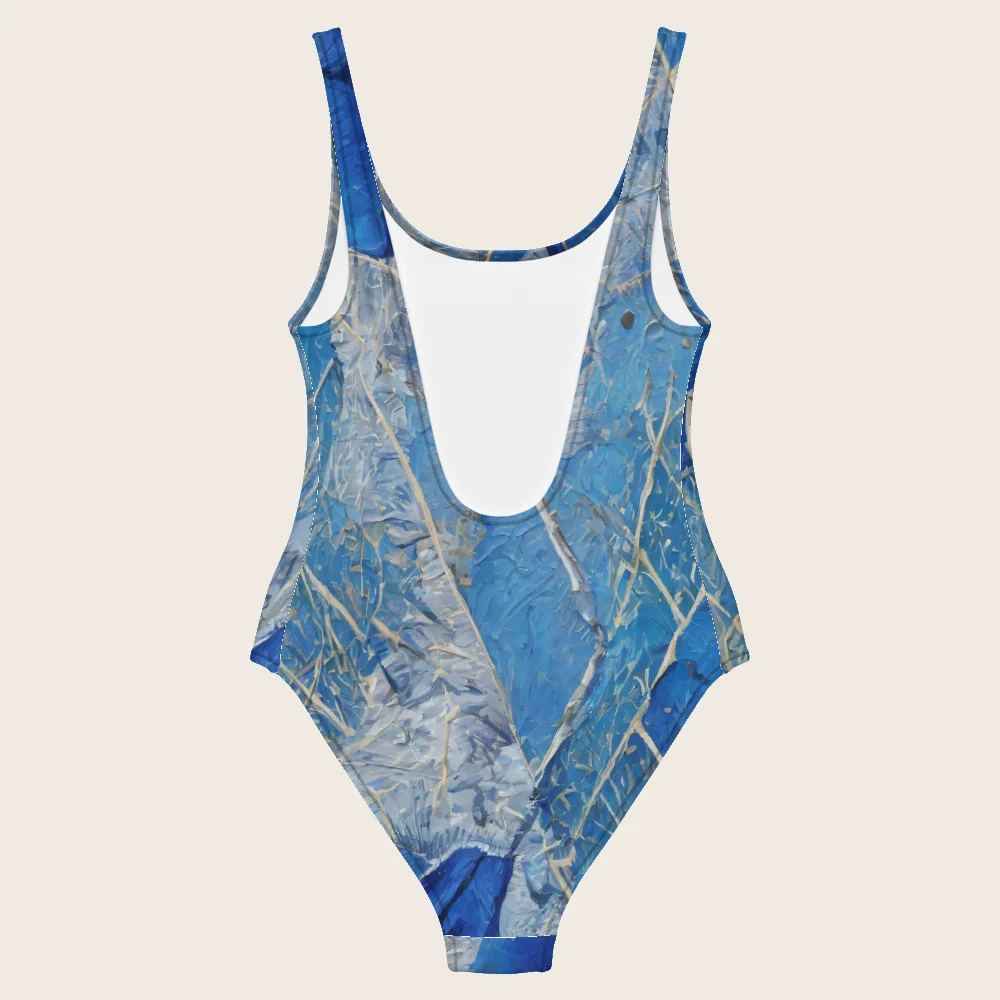 One-Piece Swimsuit on model