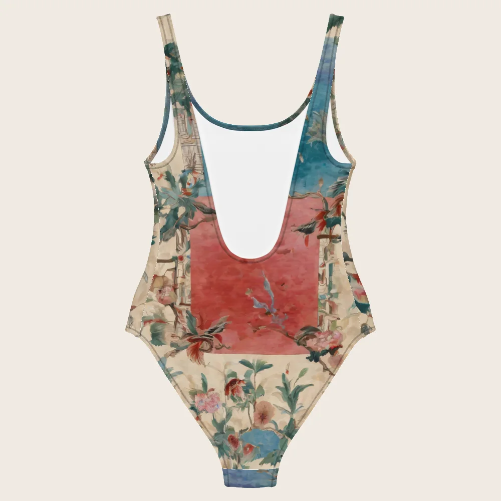 One-Piece Swimsuit on model