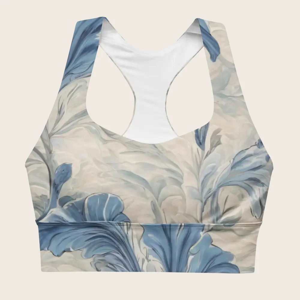 Longline Sports Bra on model