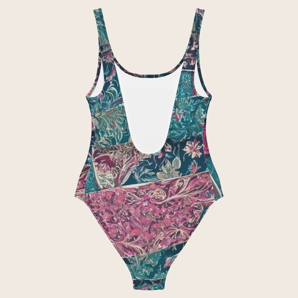 One-Piece Swimsuit on model