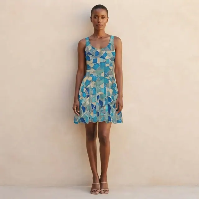 Skater Dress, one-of-one design F6BC19DB