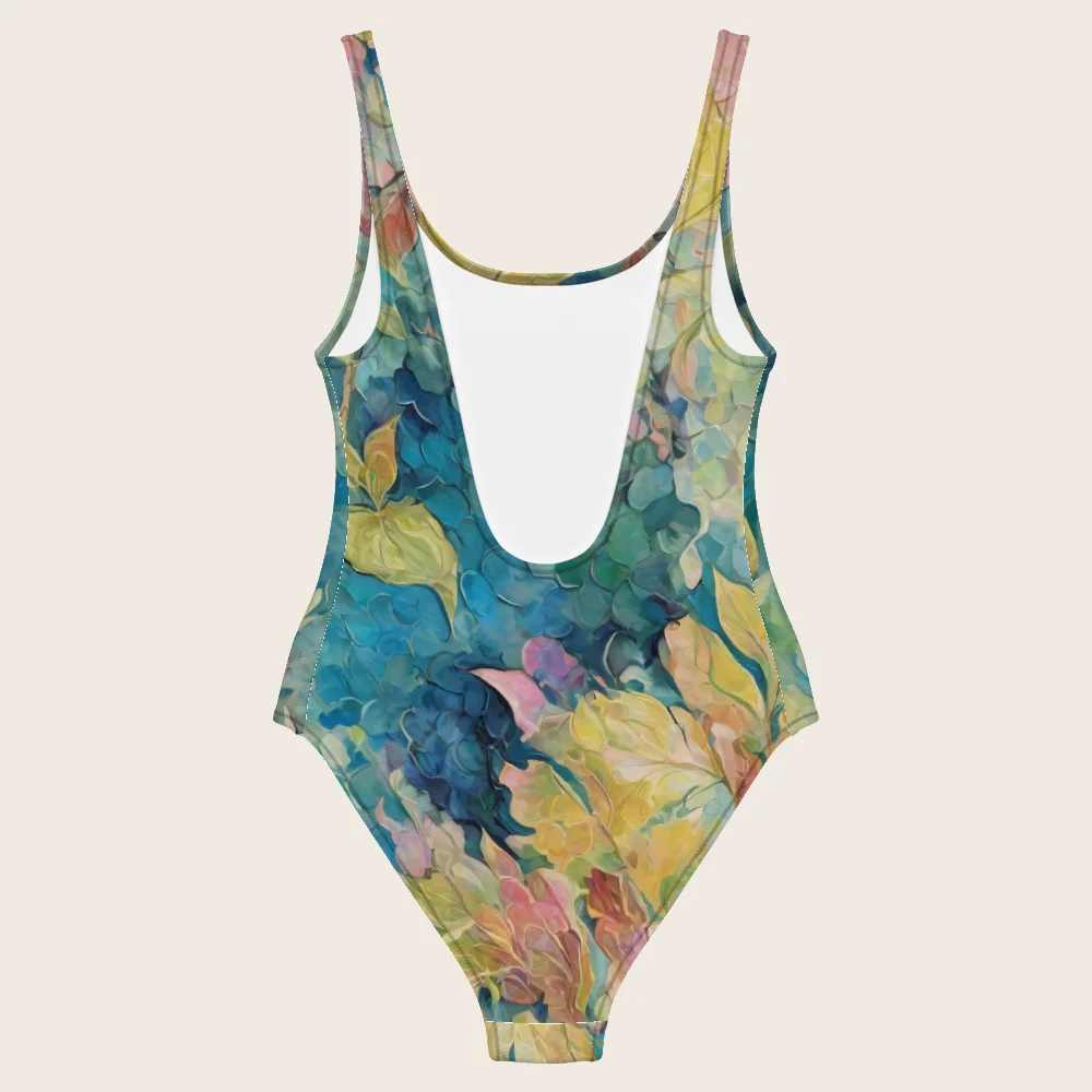 One-Piece Swimsuit on model
