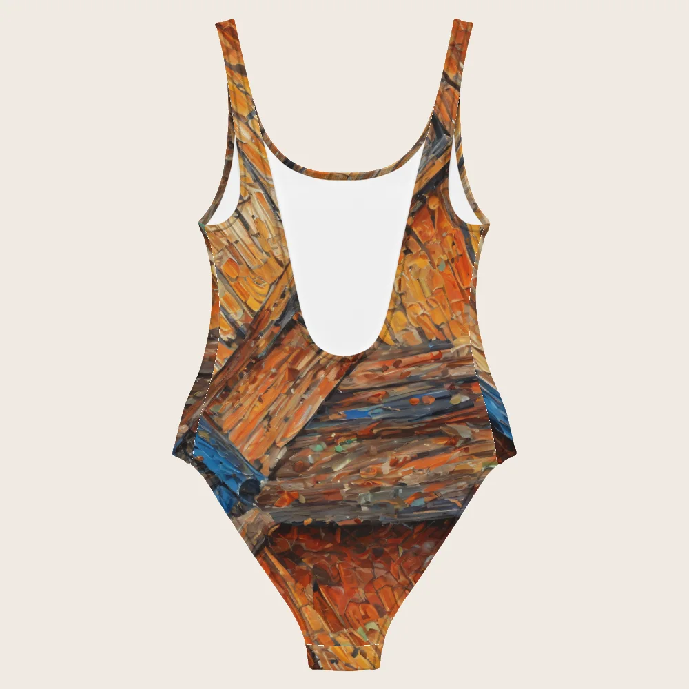 One-Piece Swimsuit on model