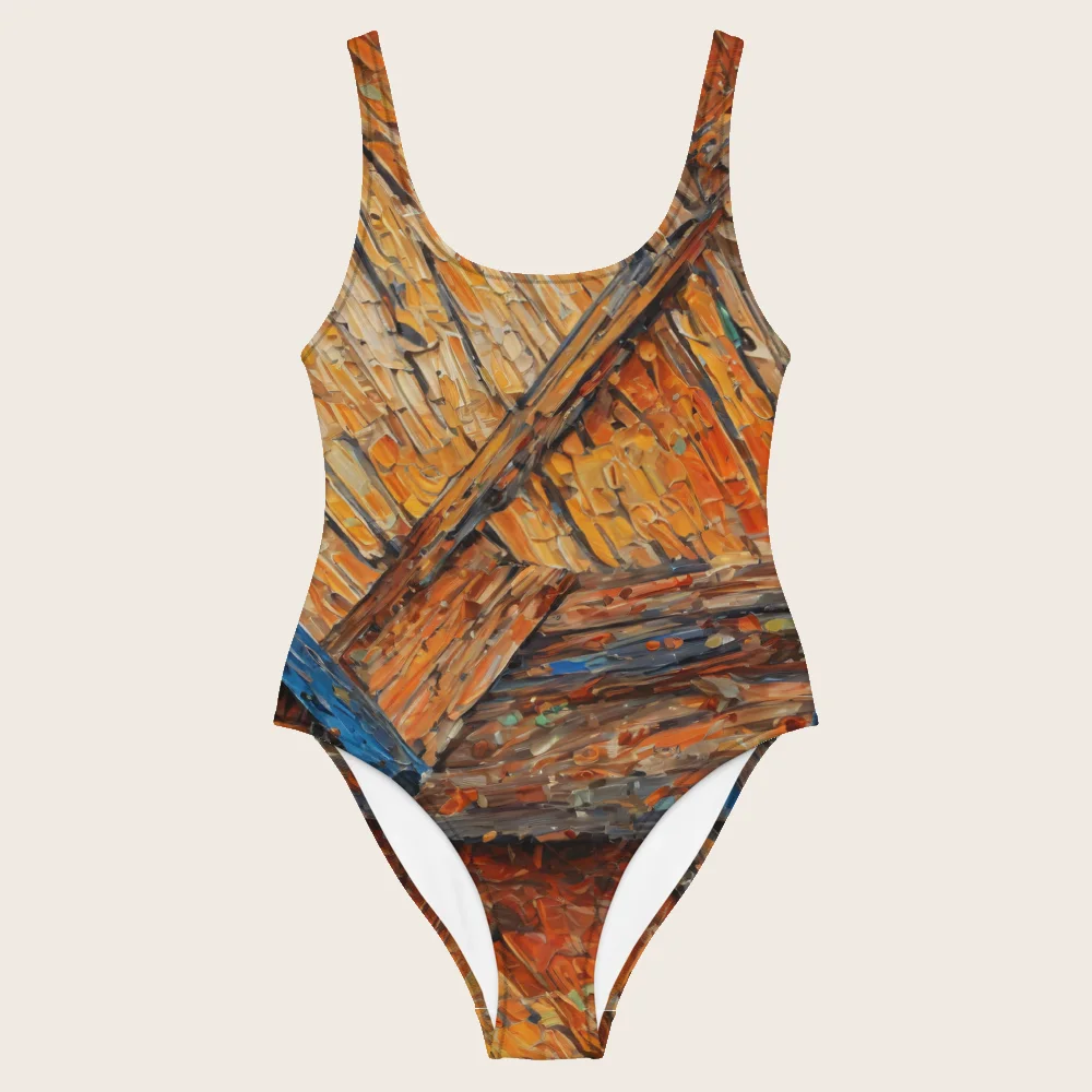 One-Piece Swimsuit on model