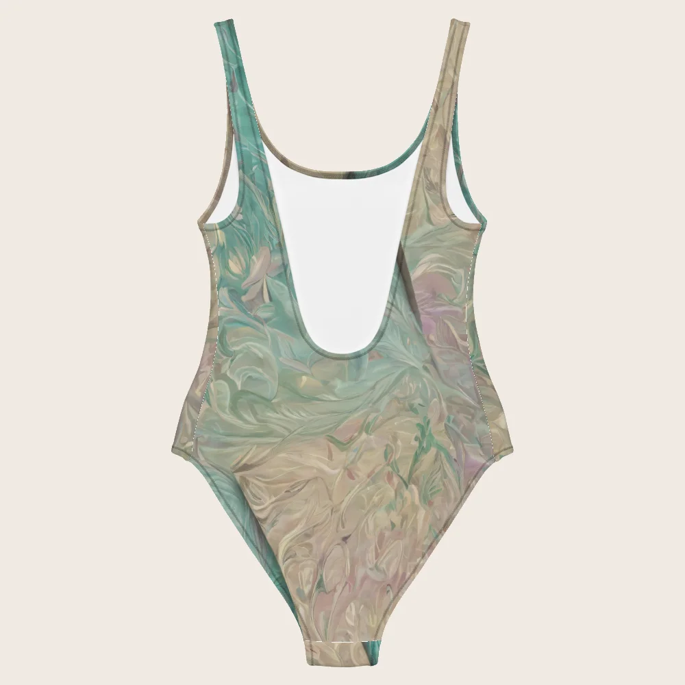 One-Piece Swimsuit on model