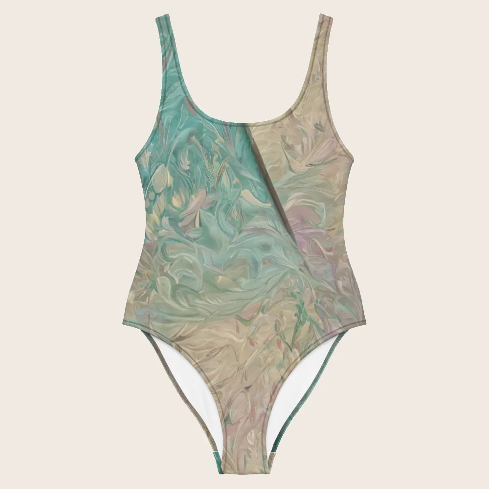 One-Piece Swimsuit on model