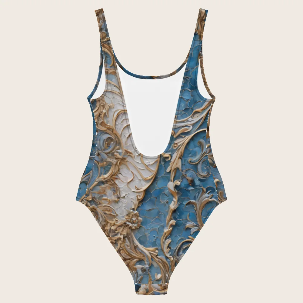 One-Piece Swimsuit on model