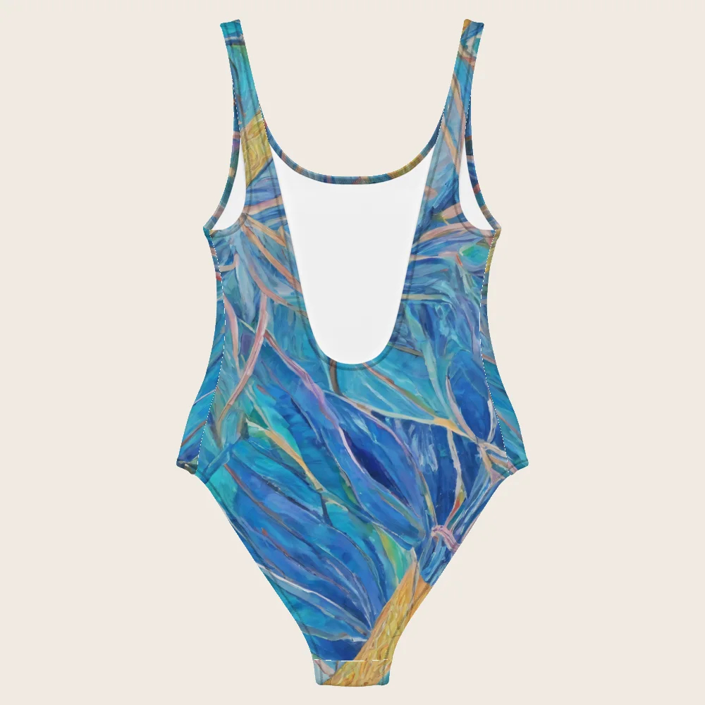 One-Piece Swimsuit on model