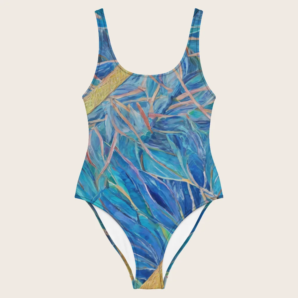One-Piece Swimsuit on model