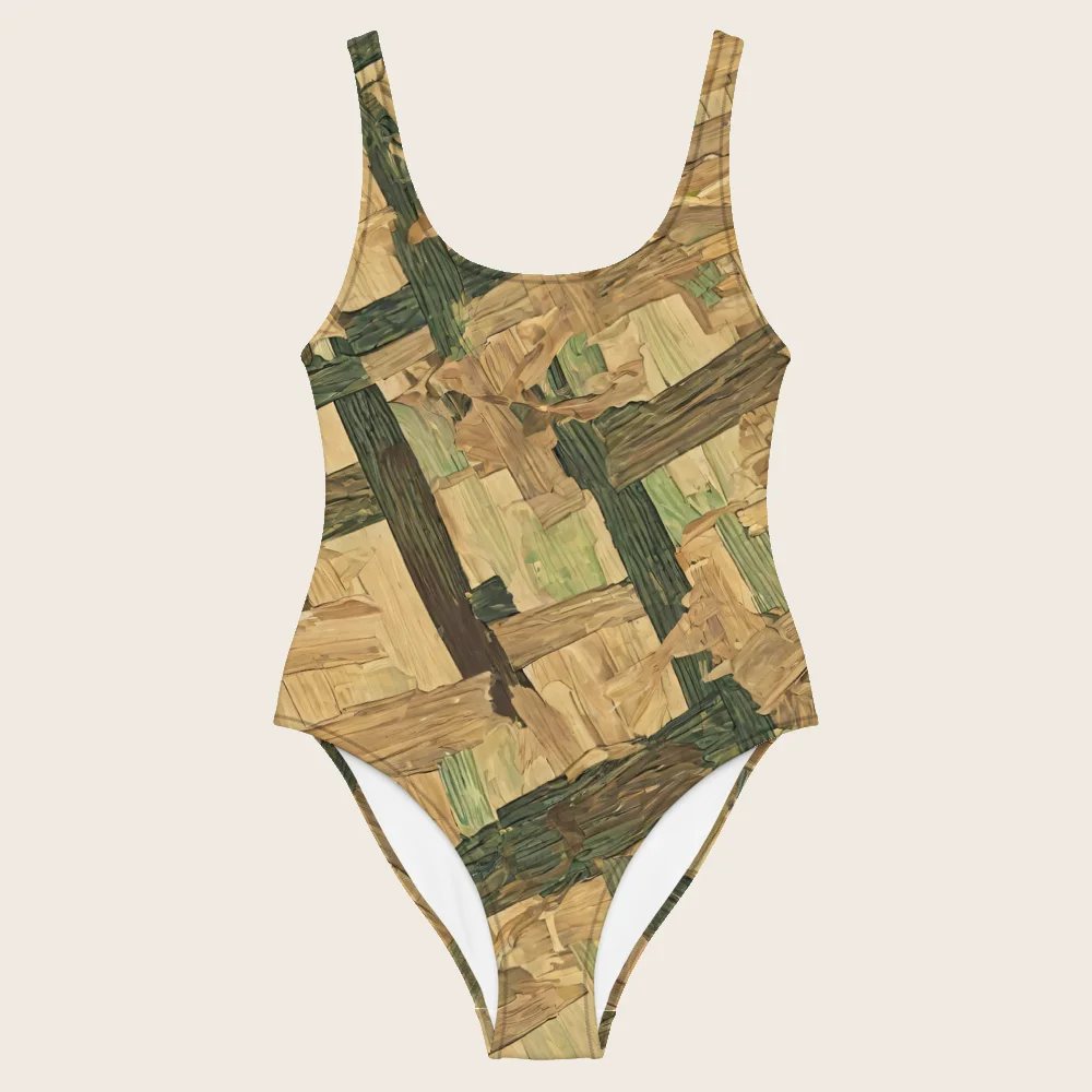 One-Piece Swimsuit on model