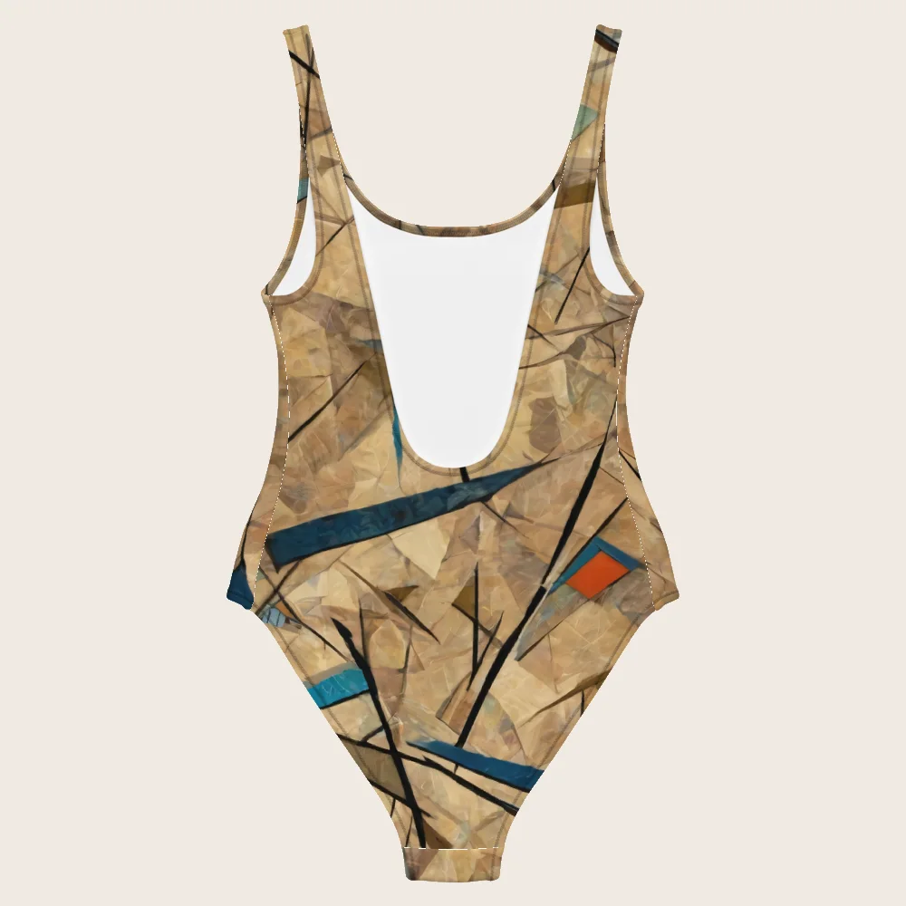 One-Piece Swimsuit on model