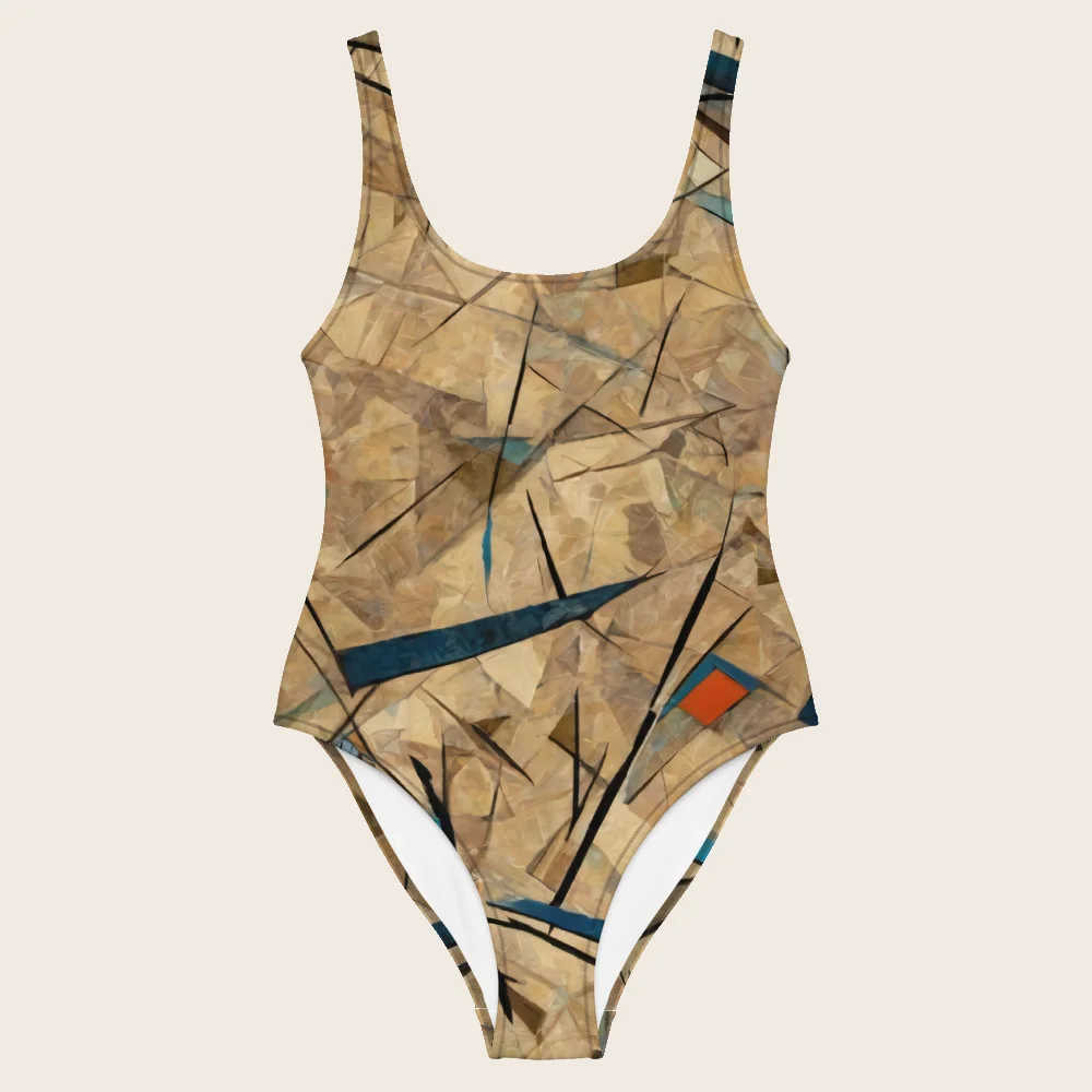 One-Piece Swimsuit on model