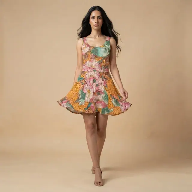 Skater Dress, one-of-one design D2E1E864