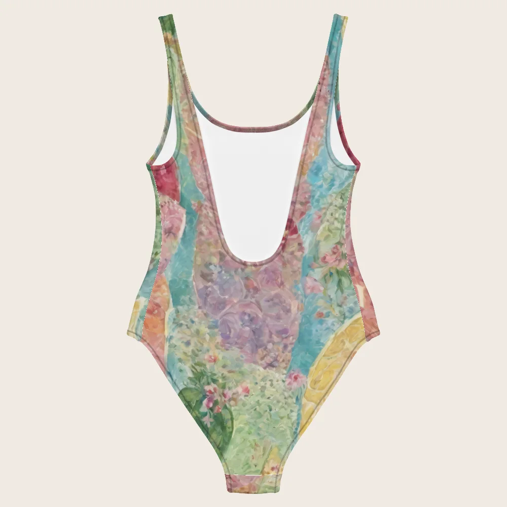 One-Piece Swimsuit on model