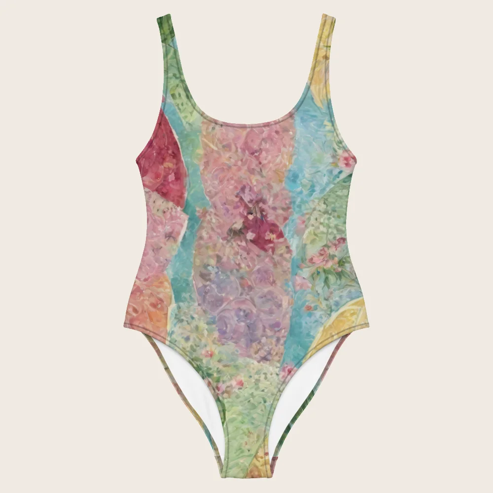 One-Piece Swimsuit on model