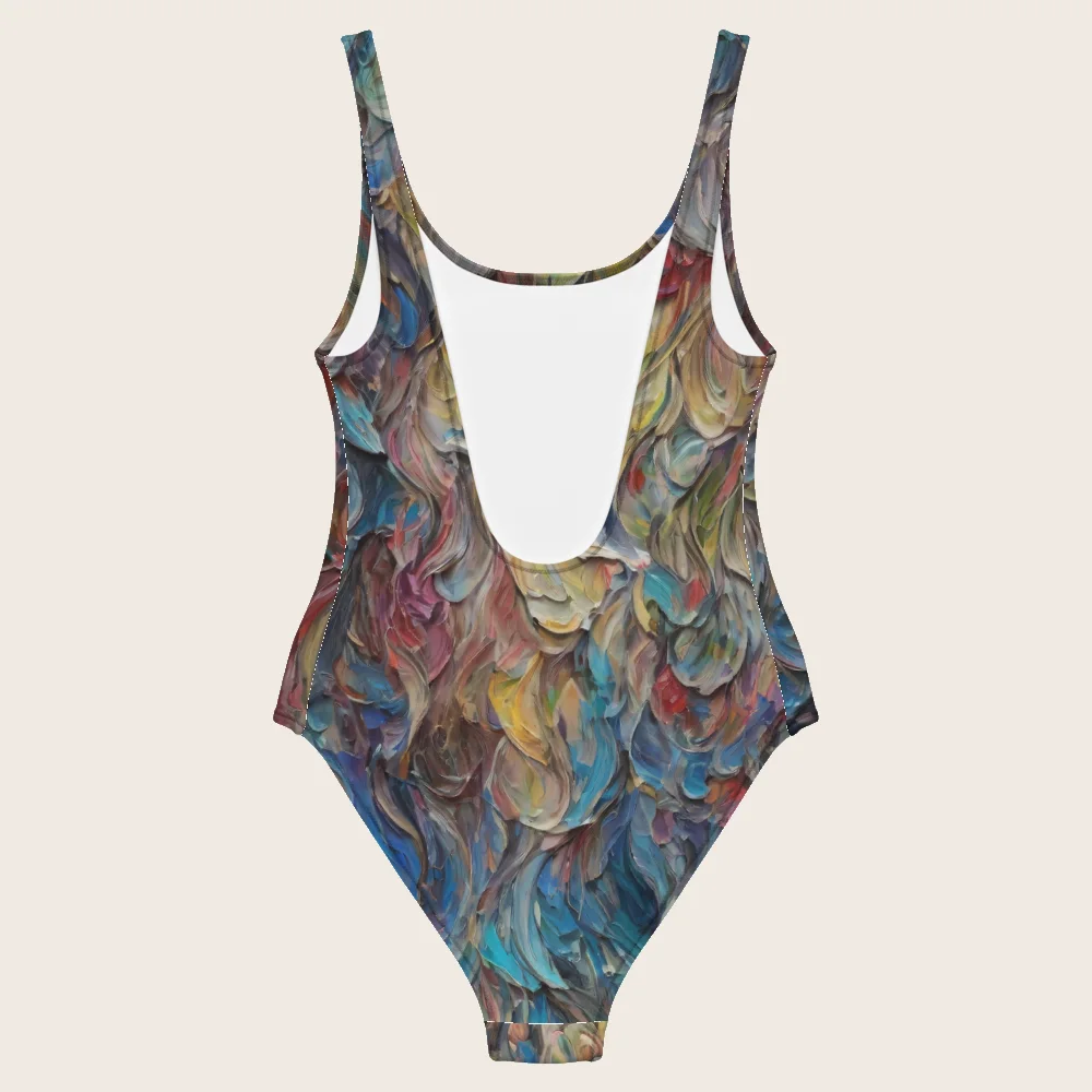 One-Piece Swimsuit on model
