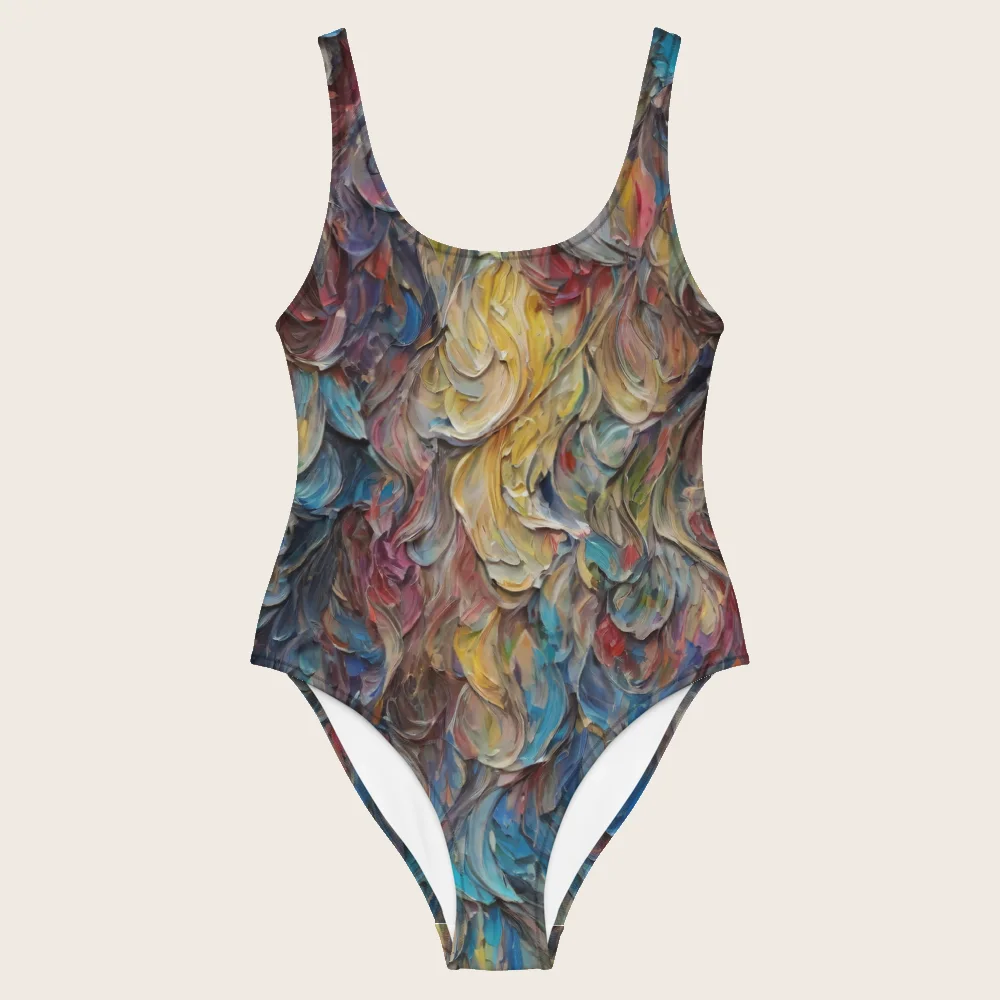 One-Piece Swimsuit on model