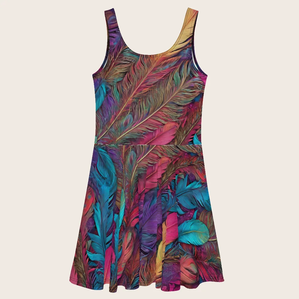 Skater Dress on model