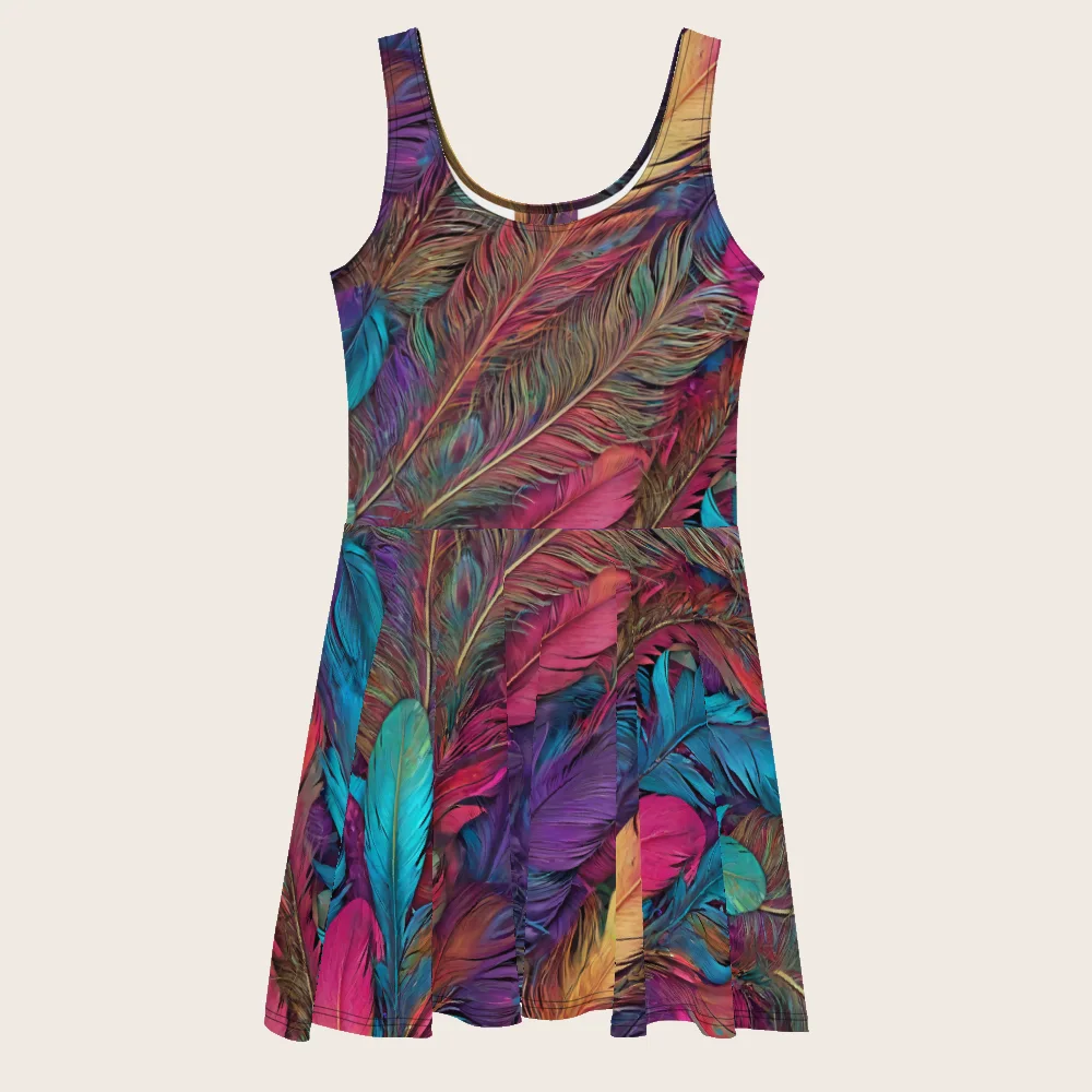 Skater Dress on model