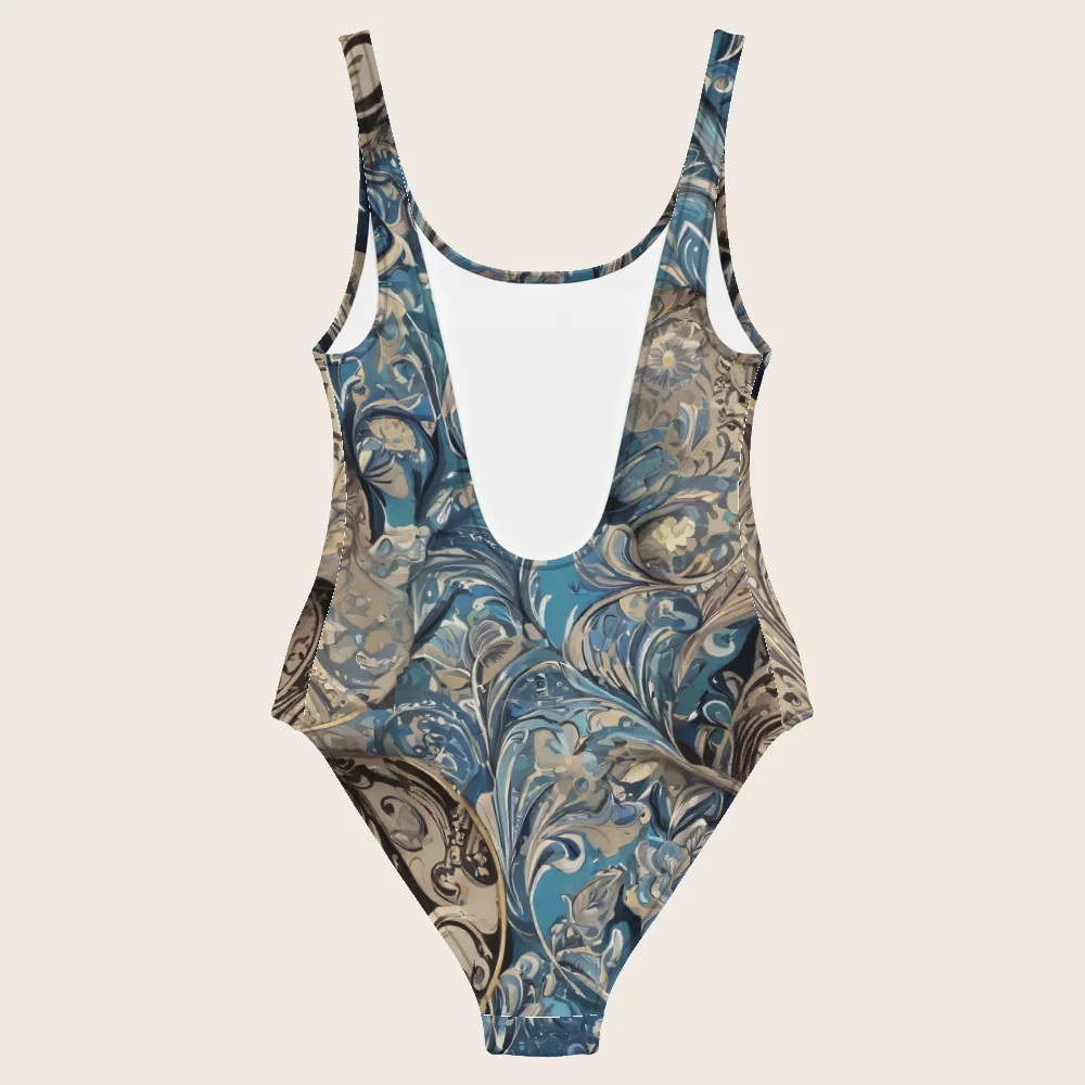 One-Piece Swimsuit on model