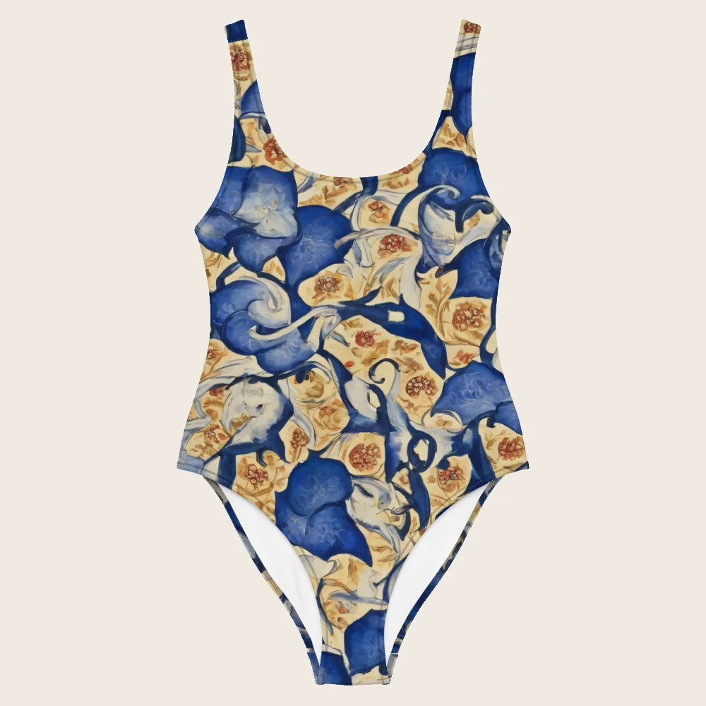 One-Piece Swimsuit on model