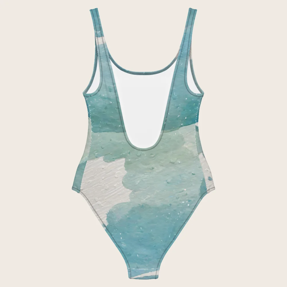 One-Piece Swimsuit on model