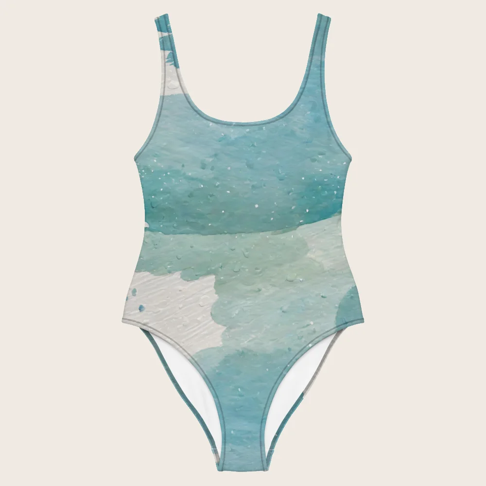 One-Piece Swimsuit on model