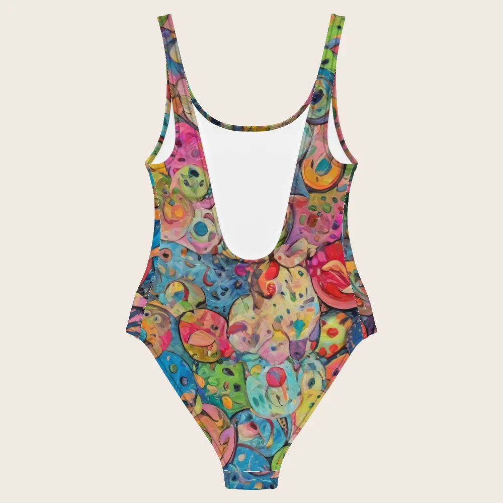 One-Piece Swimsuit on model