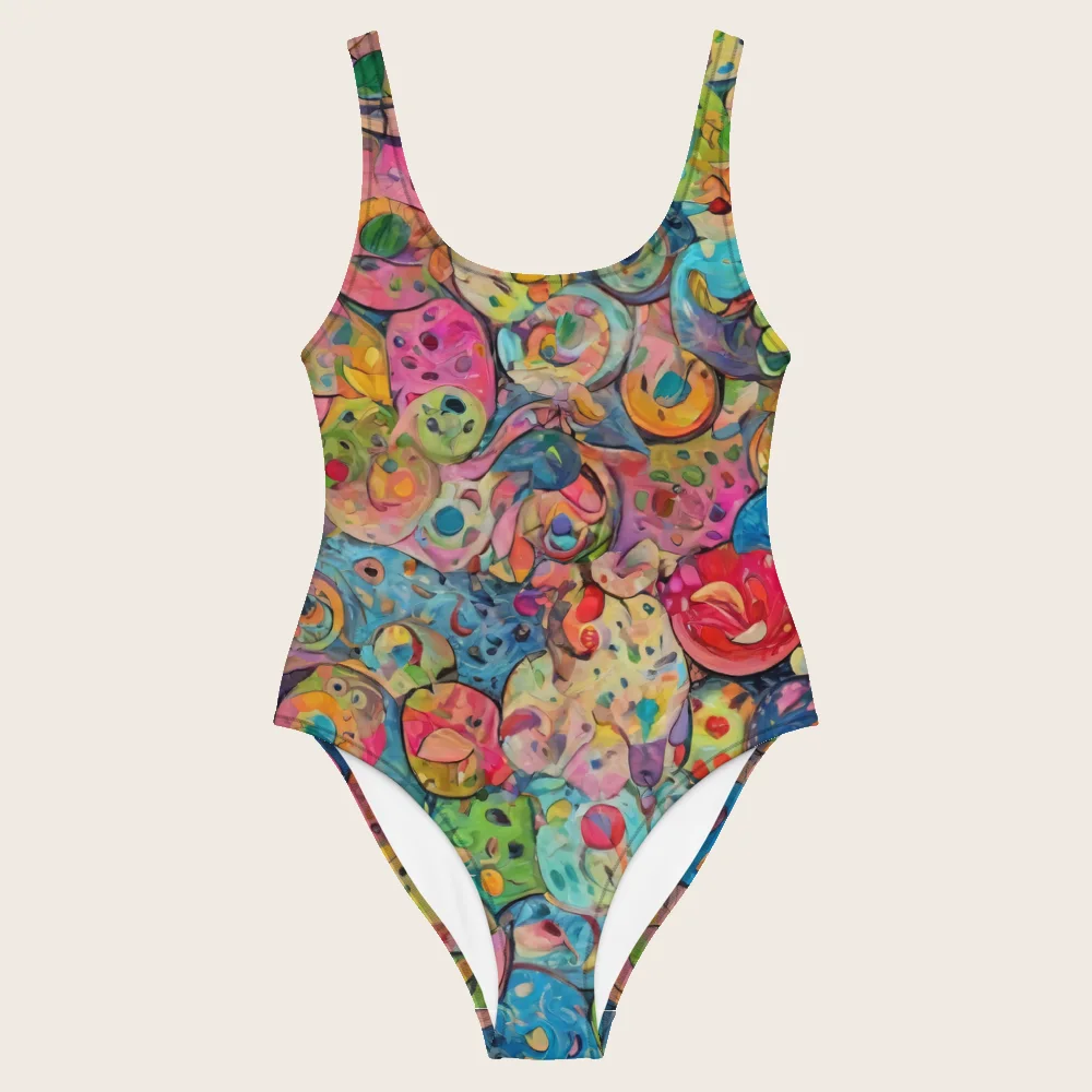 One-Piece Swimsuit on model