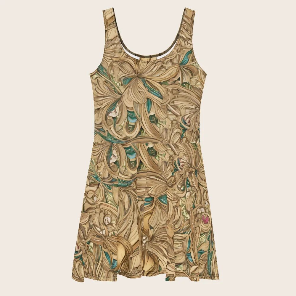 Skater Dress on model