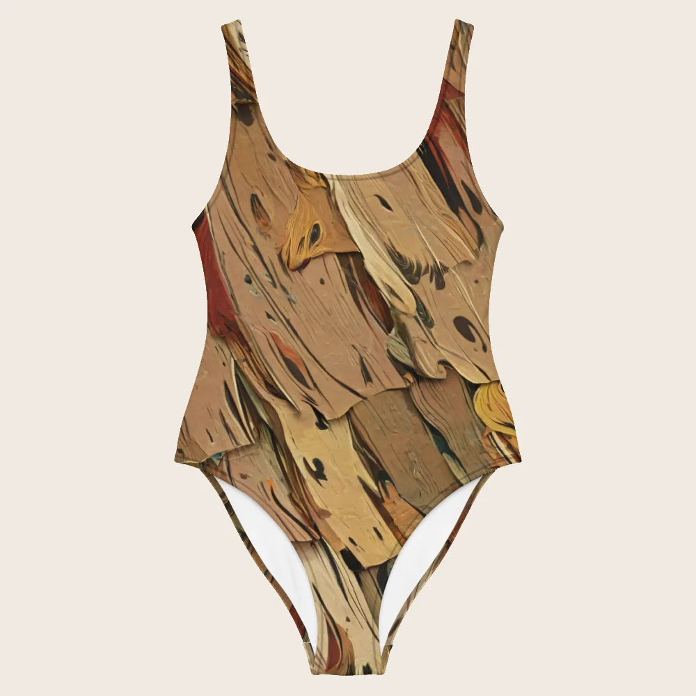 One-Piece Swimsuit on model