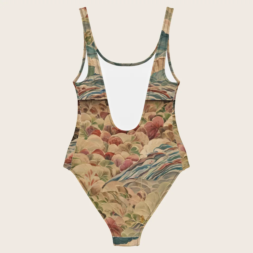 One-Piece Swimsuit on model