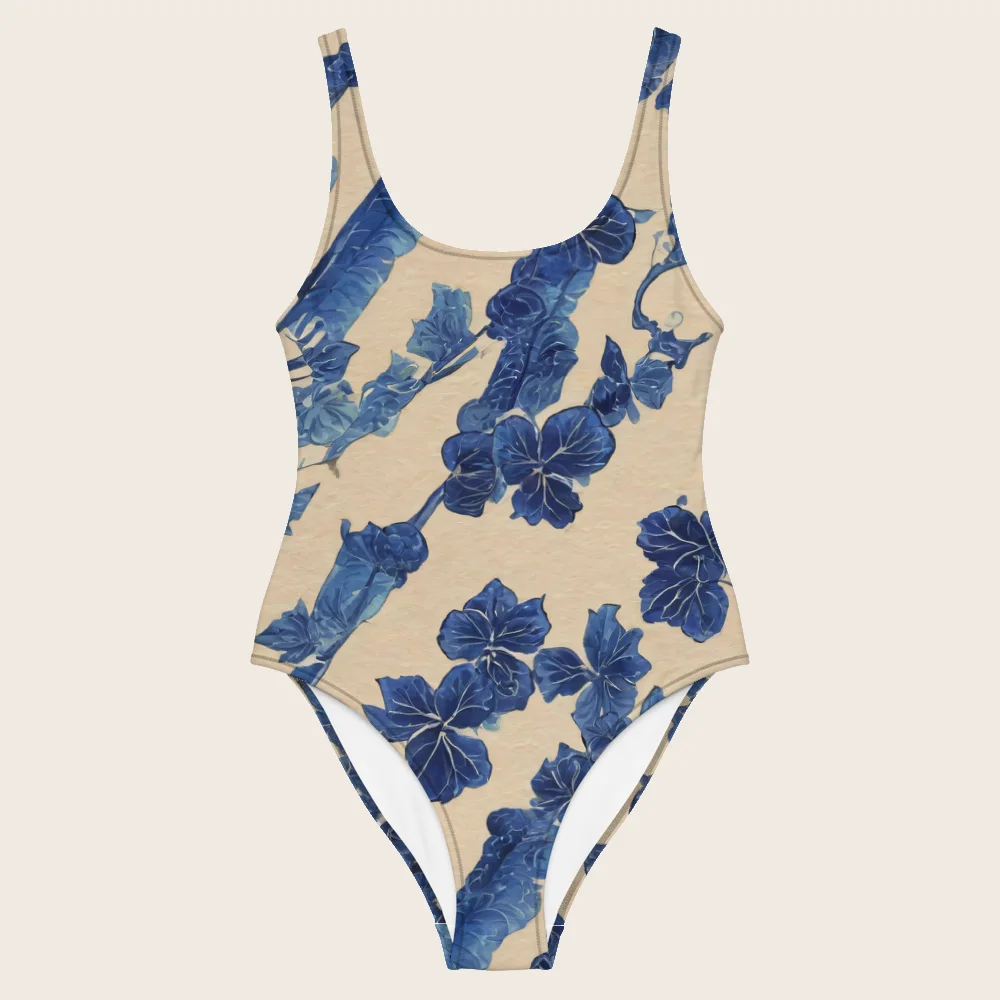 One-Piece Swimsuit on model