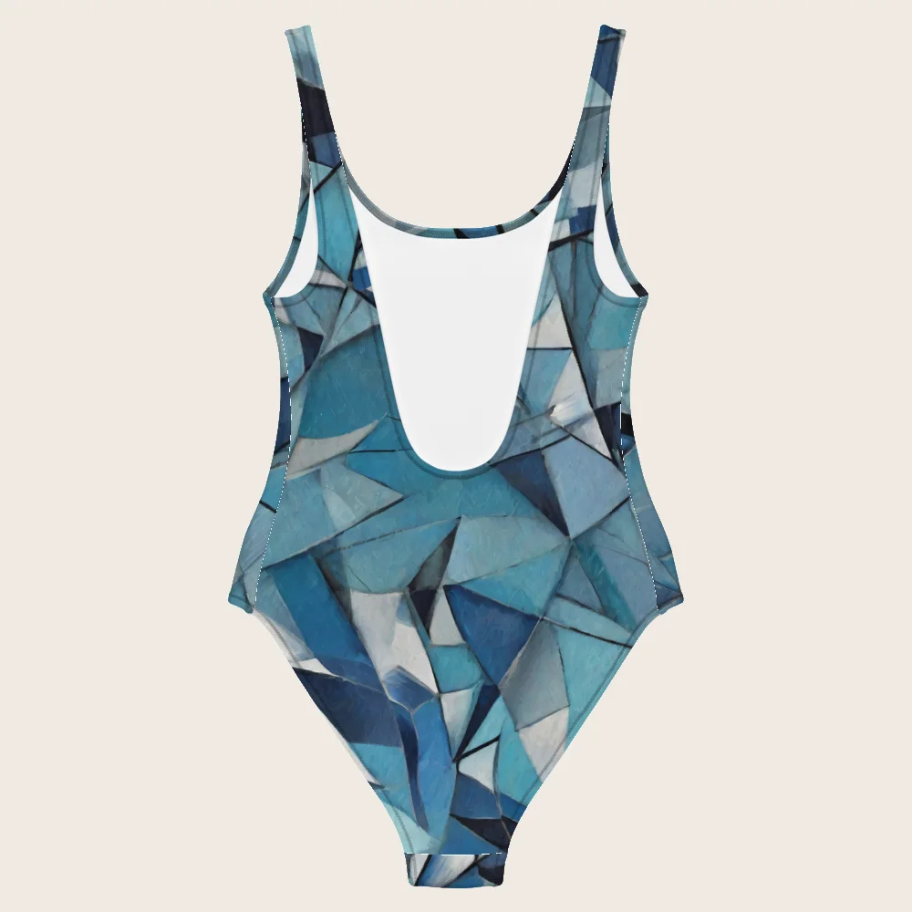 One-Piece Swimsuit on model