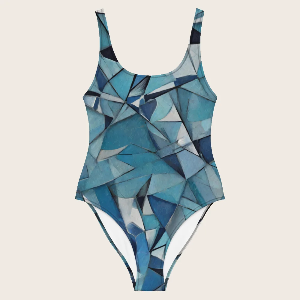 One-Piece Swimsuit on model