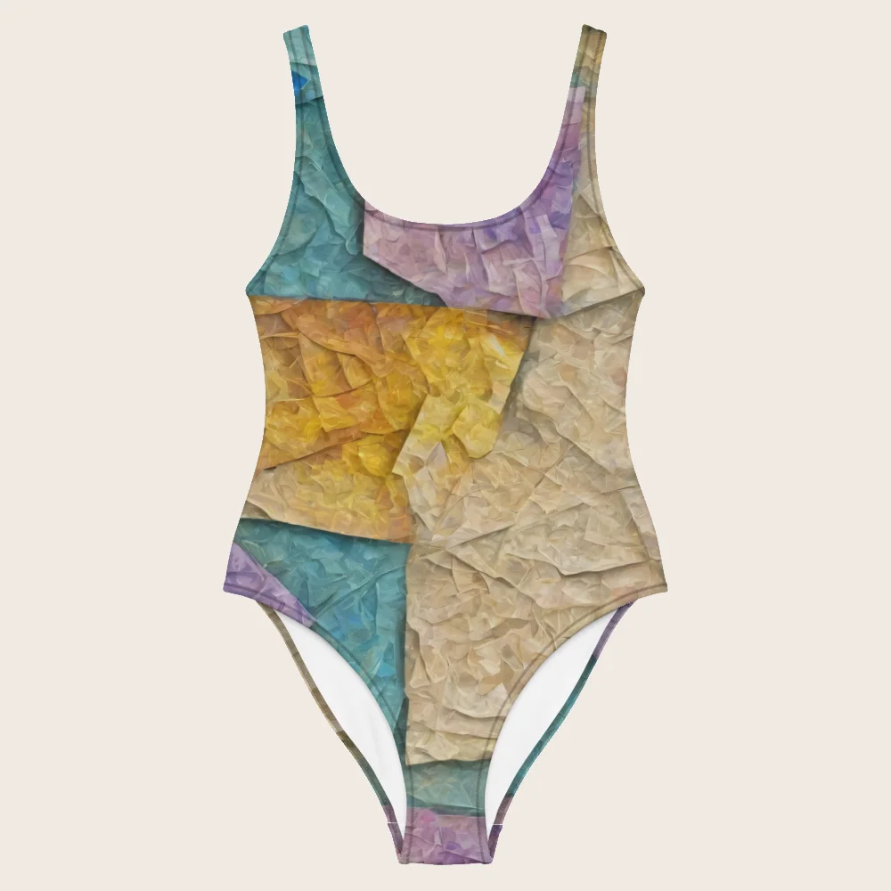 One-Piece Swimsuit on model