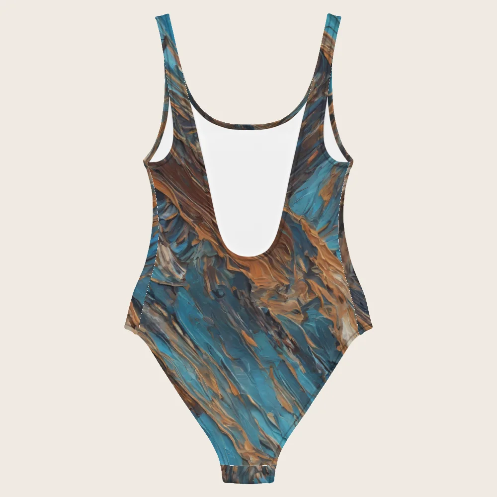 One-Piece Swimsuit on model