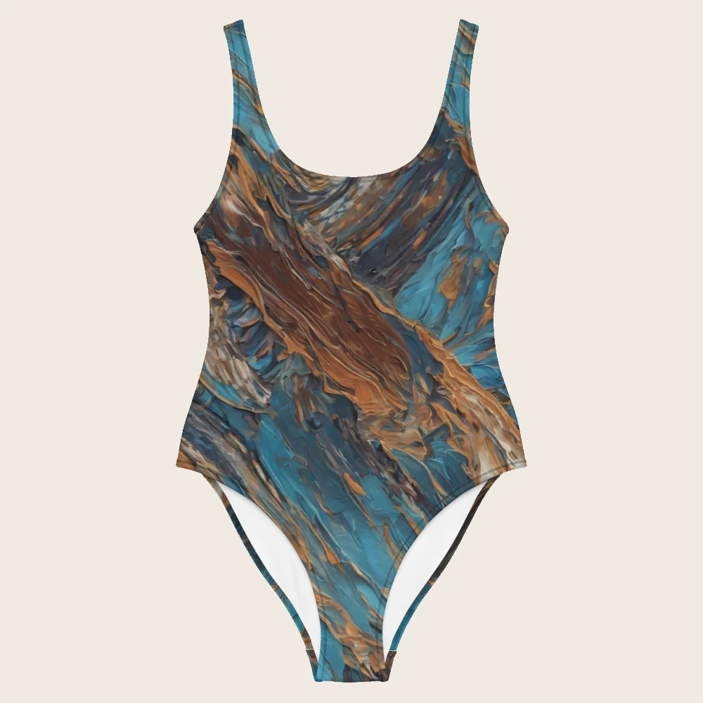 One-Piece Swimsuit on model