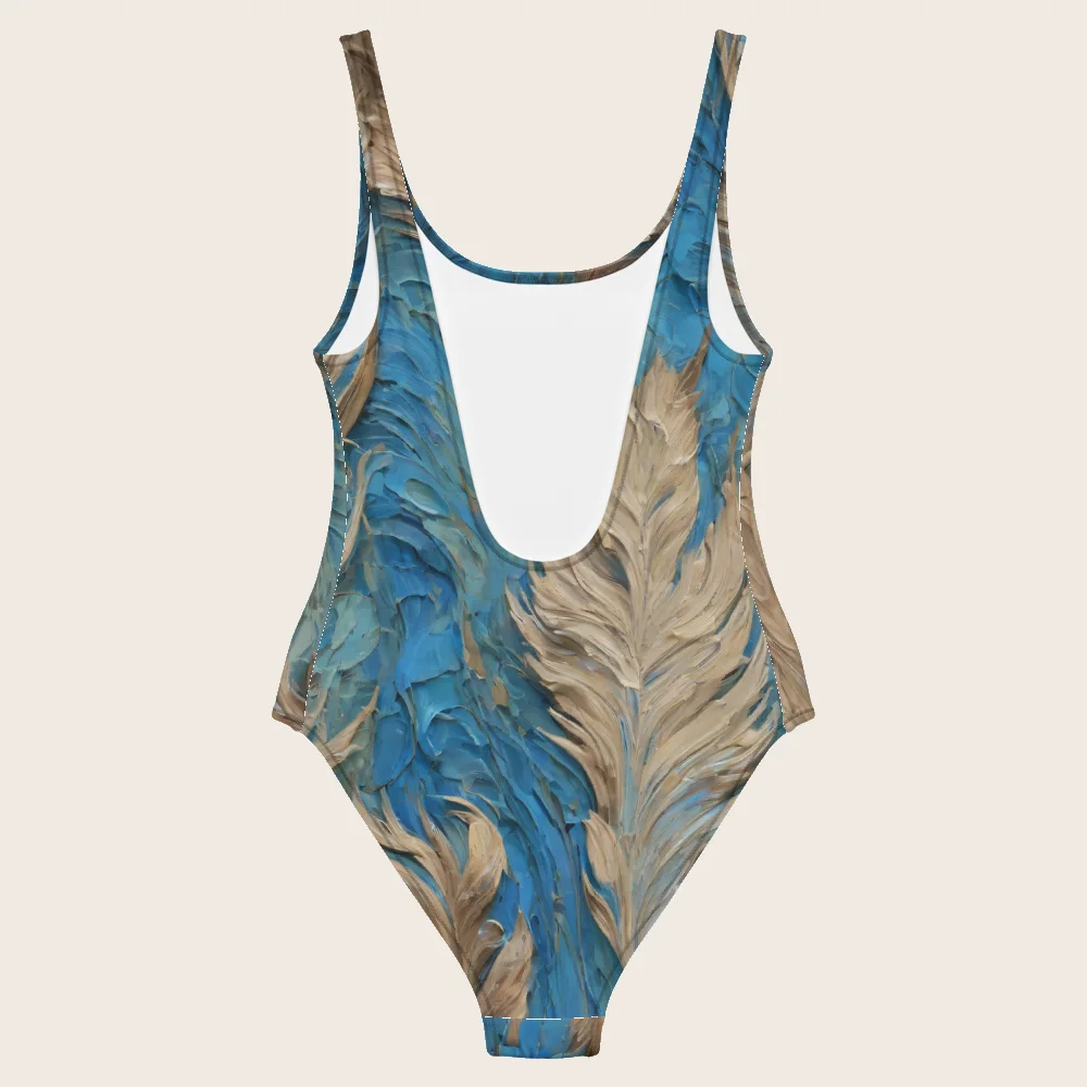 One-Piece Swimsuit on model